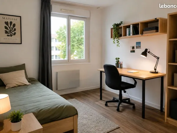 Colocation maison 6 chambres