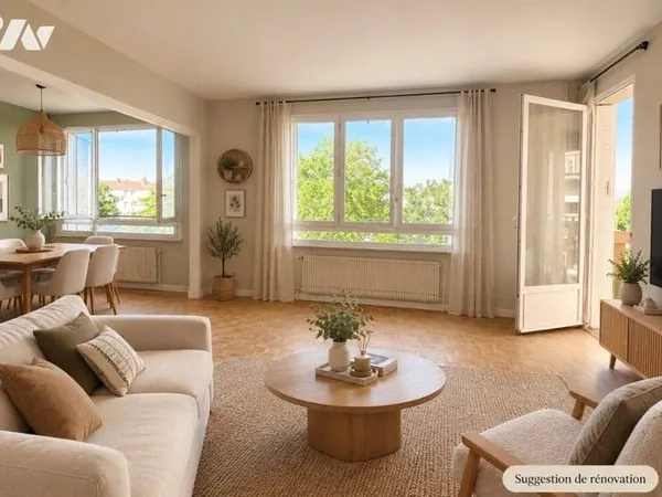 Appartement 4 pièces 74 m²