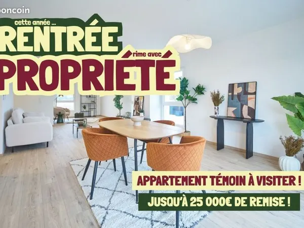 Appartement - 3 pièces - CONFLUENCE