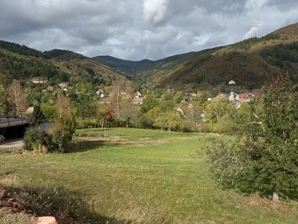 Terrain constructible de 10,32 ares, vue exceptionnelle sur les montagnes, Fouchy 67220