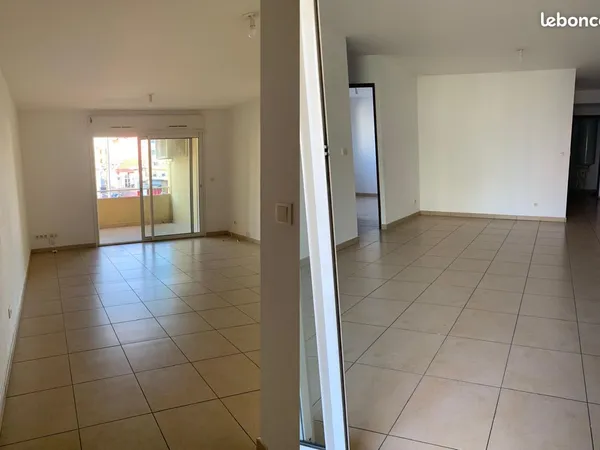 Loue appartement T4 non meublé en centre-ville de Saint-Pierre