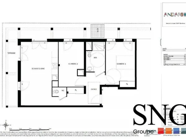 Appartement 3 pièces 67 m²