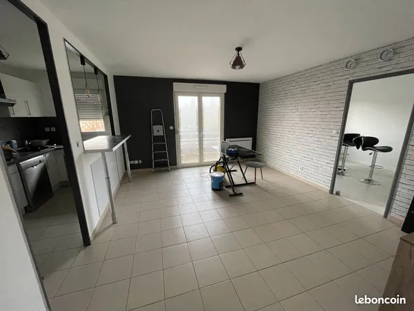 Appartement meublé T3 avec balcon et parking