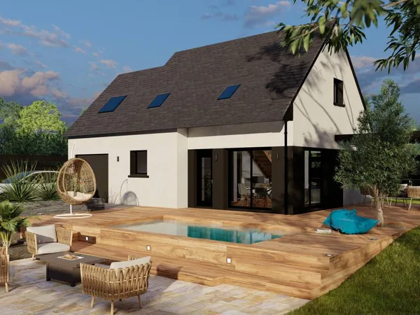 MAISON 4 CHAMBRES - ELLIANT