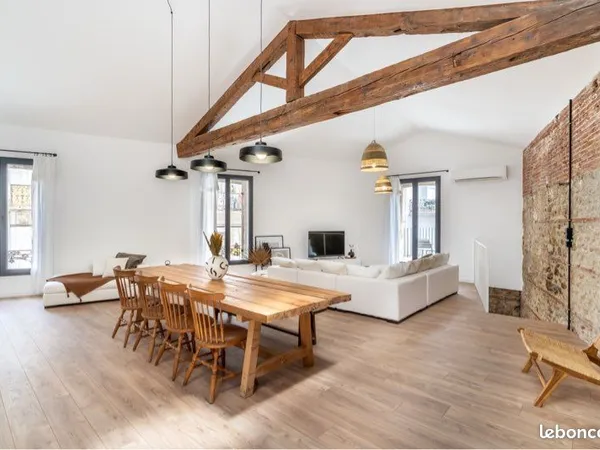 Maison ancienne rénovée à 500m du Castillet