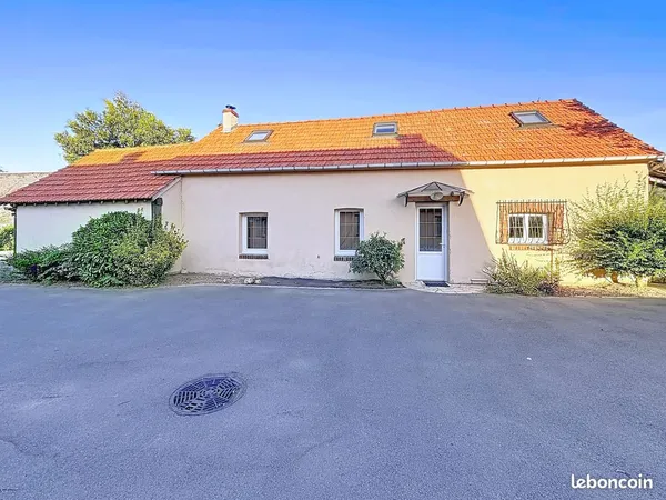 Maison - 2 chambres + bureau - Mignières