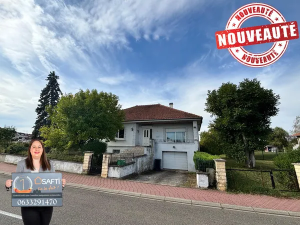 Maison 100% individuelle 121m2 10 ares 34 exposition SUD