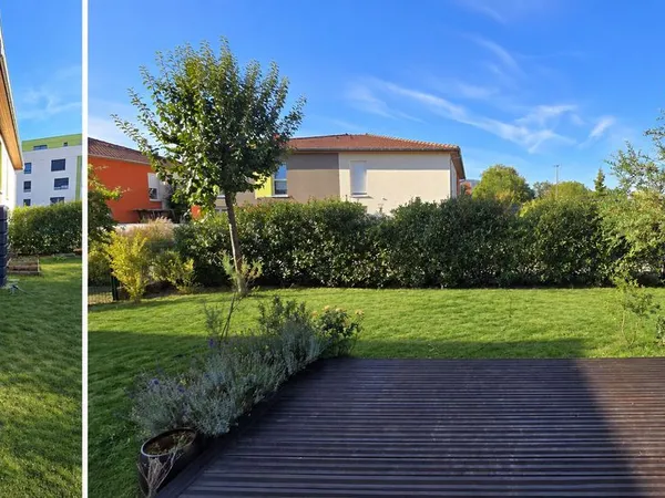 Maison récente 86 m² avec jardin, terrasse et garage Cernay, quartier de la Thur