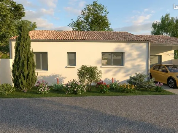 Projet de construction d'une maison 70 m² avec terrain à ANGLIERS (17)