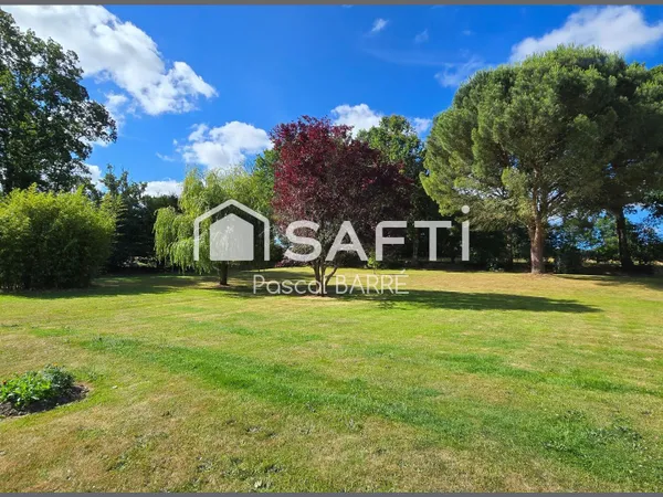Terrain de 1 510 m², plein sud !