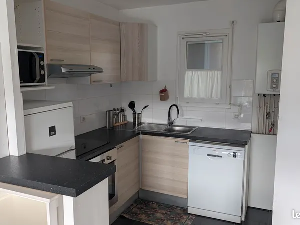 T2 meublé 45 m² à l'année - Jardin privatif & Parking - Lanton (Cassy)
