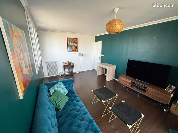 Vend appartement 82 m2 Chilly Mazarin