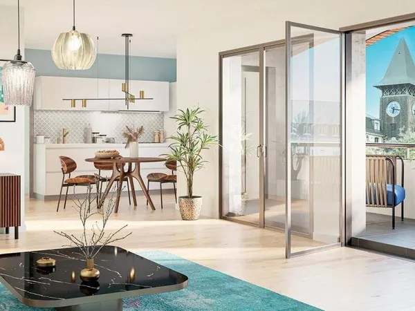 Studio 1 pièce 39 m²
