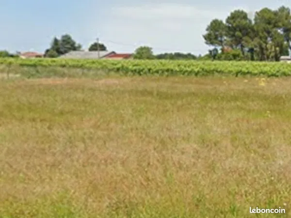 Terrain 1 100 m² Cavignac