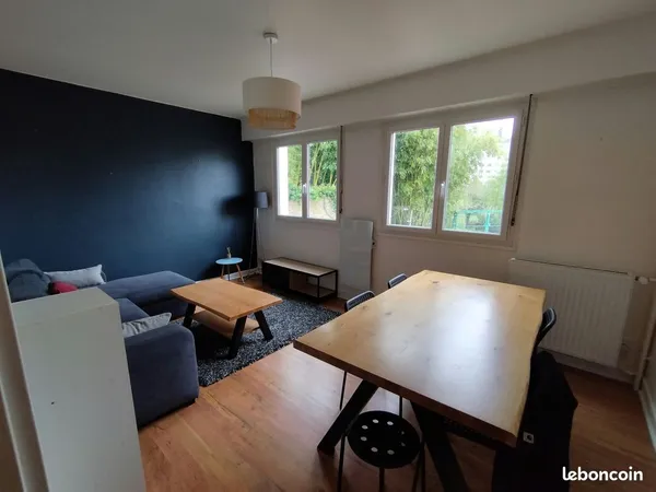 Superbe T2 Meublé 50m² avec Parking & Jardin au Clain - Chauffage inclus