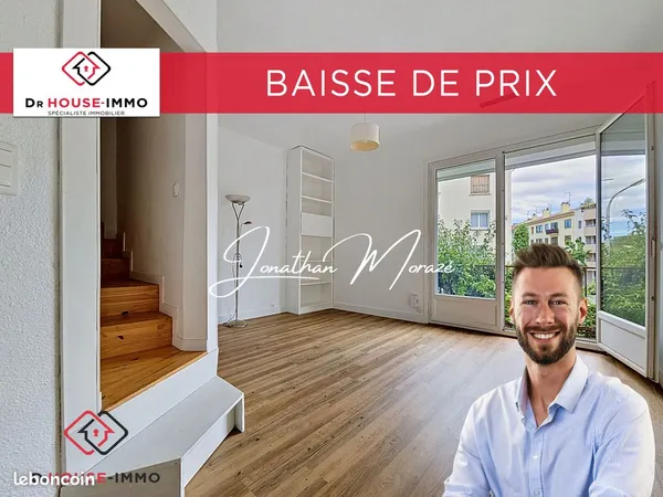 Duplex 6 pièces 80 m²