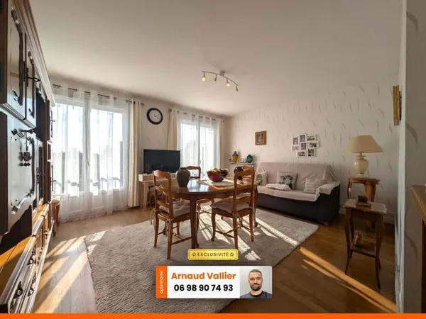 Roanne — T2 de 56,73 m² avec balcon et cave — Rendement brut 7 %