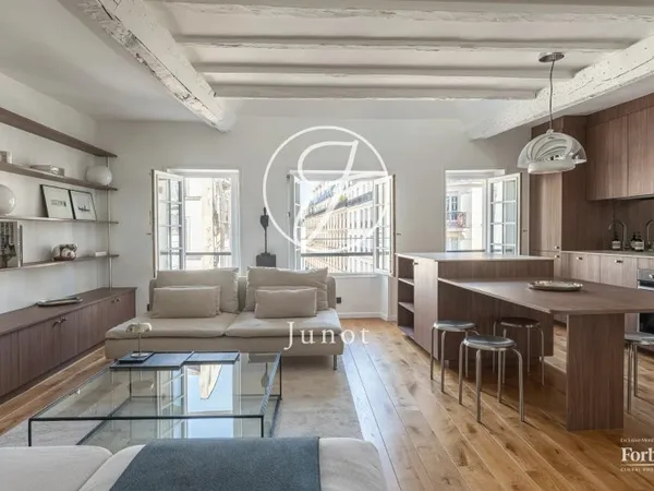 Paris 4e - SAINT PAUL / TURENNE - Appartement - 2 pièces - 46,06m² Carrez - 59,978m² au sol - 1 cham