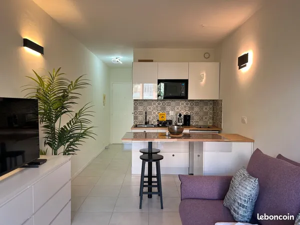 NICE FABRON / LANTERNE - Appartement meublé avec terrasse et piscine - Location temporaire