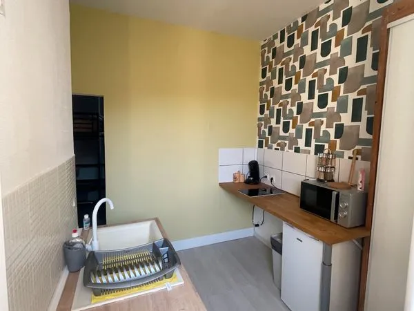 Studio meublé 26m2 proche rempart