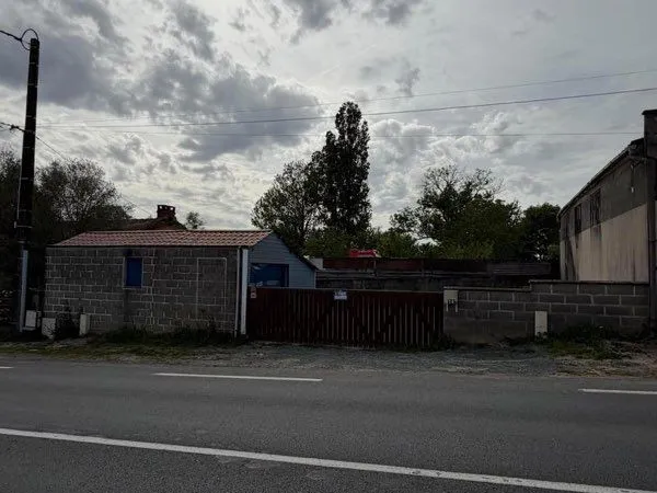 Terrain et garage