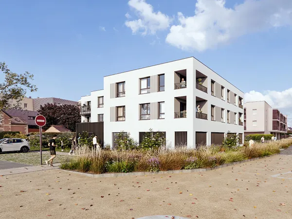 A vendre T2 Neuf de 40,50m² - secteur de l'hyppodrome d'Angers