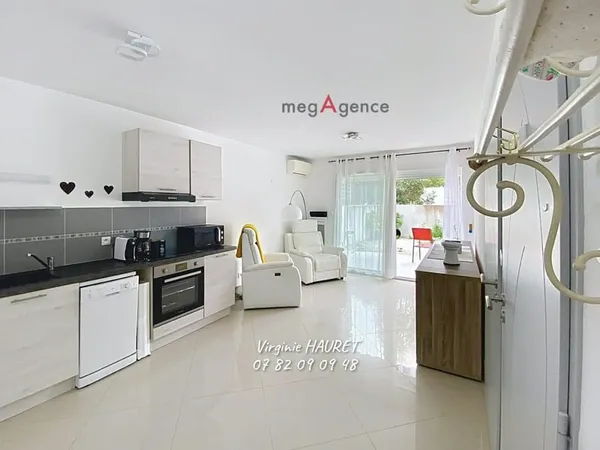 APPARTEMENT en rez-de-chaussée - 1 CHAMBRE - 1 TERRASSE DE 48m²