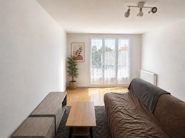 T2 meublé 50 m² - dernier étage - garage - eau/chauffage inclus