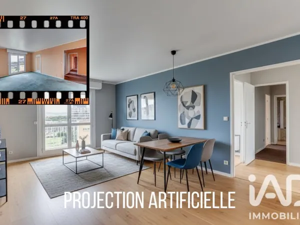 Appartement 3 pièces 63 m²