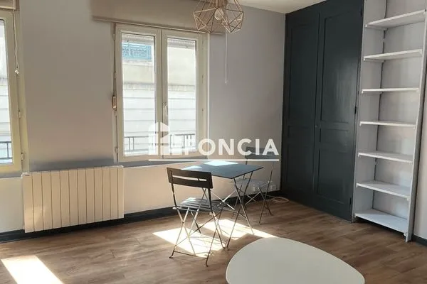 Appartement meublé 2 pièces 29 m²