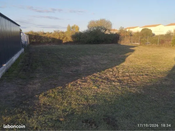 Terrain Beauvoir sur mer 657m2