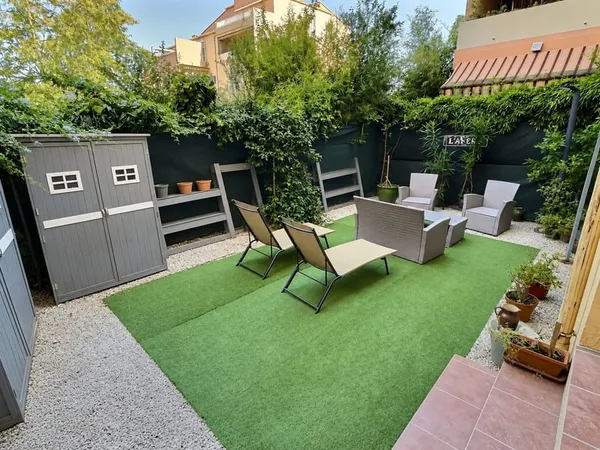 Appartement T3 vendu loué avec jardin privatif