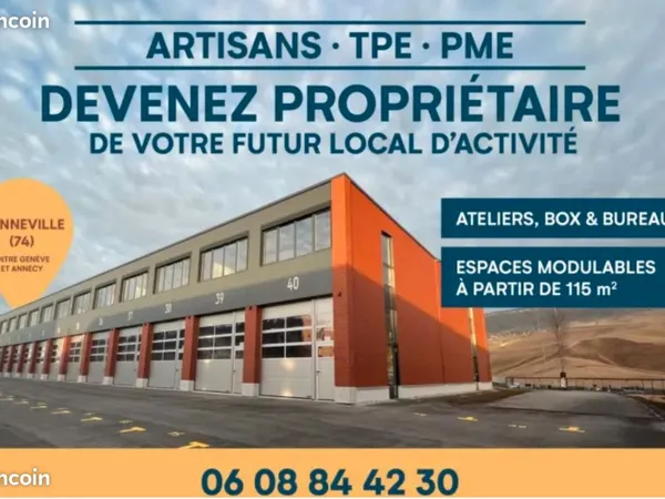 Local d'activite & bureaux de 235 m2 bonneville