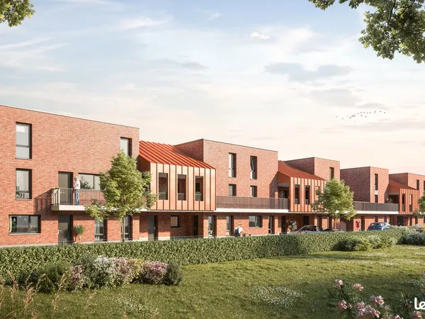 Appartement T3 duplex neuf, au pied des remparts