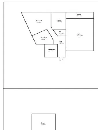 Appartement 3 pièces 78 m²