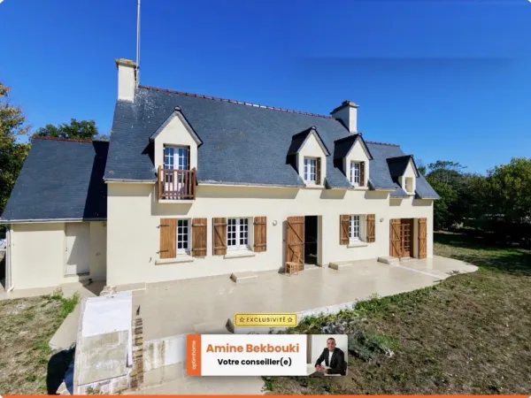 Maison à vendre 8 pièces PLOZEVET (29)
