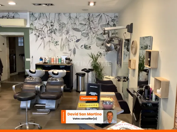 À VENDRE - FONDS DE COMMERCE SALON DE COIFFURE CLÉ EN MAIN - EMPLACEMENT N°1