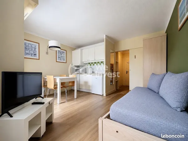 Studio 2 pièces 24 m²