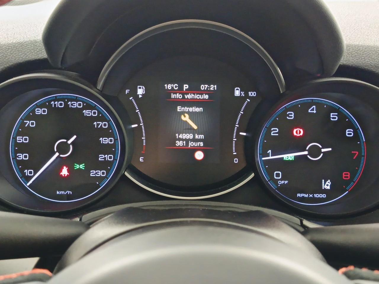 Fiat 500X 1.5 firefly 130 ch s/s dct7 hybrid sport — photo 22