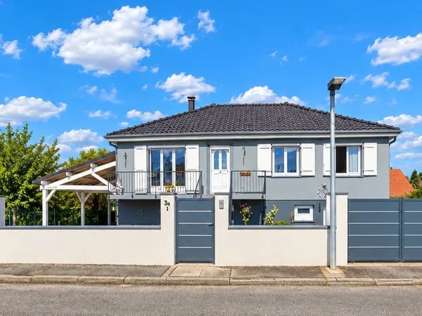 Maison individuelle sur sous-sol