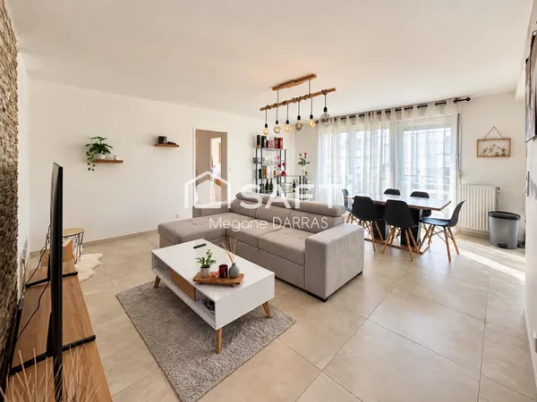 Appartement REIMS type 4 avec garage et extérieurs