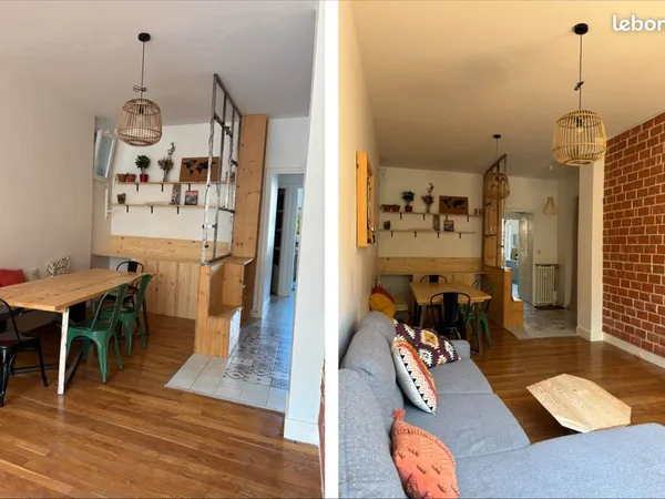 Appartement rénové meublé campus Tréfilerie