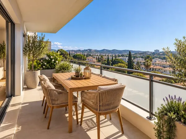 Appartement 3 pièces - Terrasse - Vue dégagée - Proche Gare SNCF - Calme - Cuisine Offerte