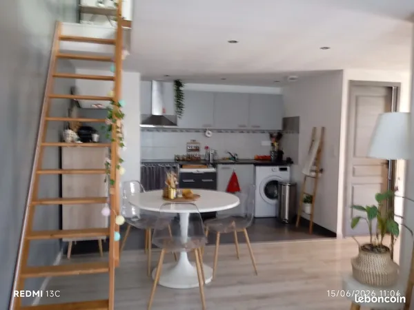 Superbe T2 Bis en duplex avec Mezzanine, Calme et Charme Toulouse St Simon