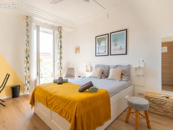 Chambre Colocation Antibes - Juan les Pins