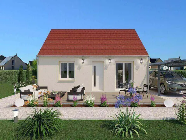 Terrain + maison 42 m²
