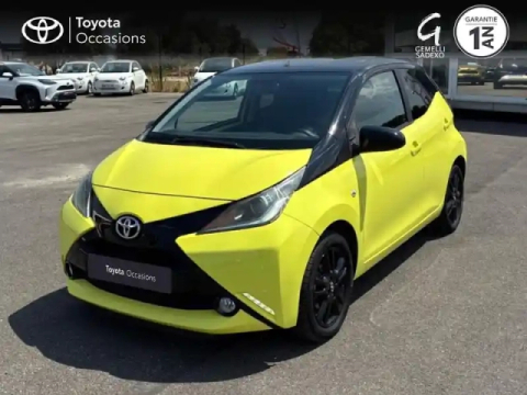 Toyota Aygo 1.0 vvt-i 69ch x-cite 3 jaune fizz 5p