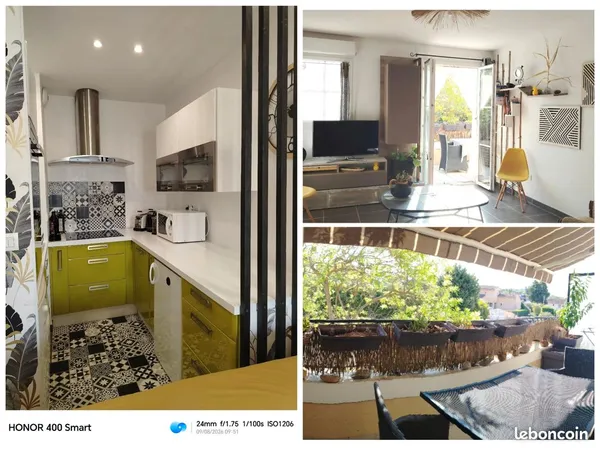Location meublé 43 M2 de 1 à 10 mois