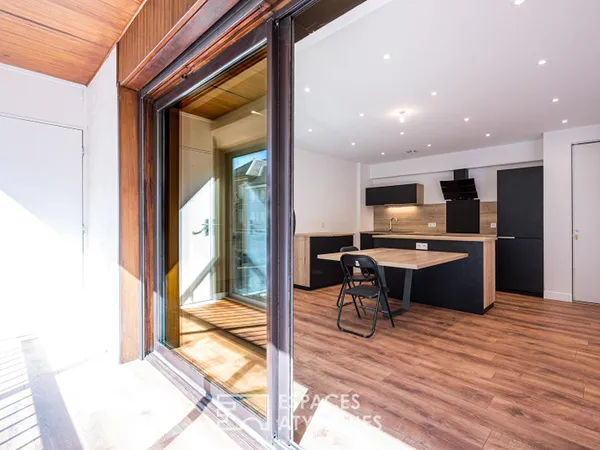 Appartement rénové avec goût