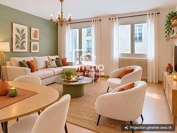 Appartement T2 de 63.54 m² - La Roche Sur Yon